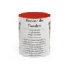 11oz bouvier des flandres mug, Red