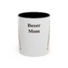 11oz boxer mug, Black