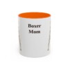 11oz boxer mug, Orange