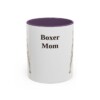 11oz boxer mug, Purple