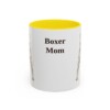 11oz boxer mug, Yellow
