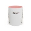 11oz Boxer Mug, Pink, front view