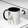 11oz boxer mug, Black