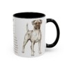 11oz boxer mug, Black