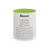 11oz boxer mug, Light Green