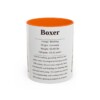 11oz boxer mug, Orange