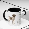 11oz bracco italiano mug, Black