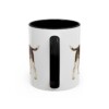 11oz Brazilian Terrier Latin Mug, Black, back view