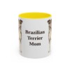 11oz-brazilian-terrier-mug-mom-yellow 11oz brazilian terrier mug, Yellow