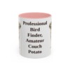 11oz-brittany-mug-humor-pink 11oz Funny Brittany Mug, Pink, front view