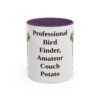 11oz-brittany-mug-humor-purple 11oz Funny Brittany Mug, Purple, front view