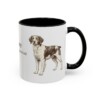 11oz Brittany Latin Mug, Black, right side view