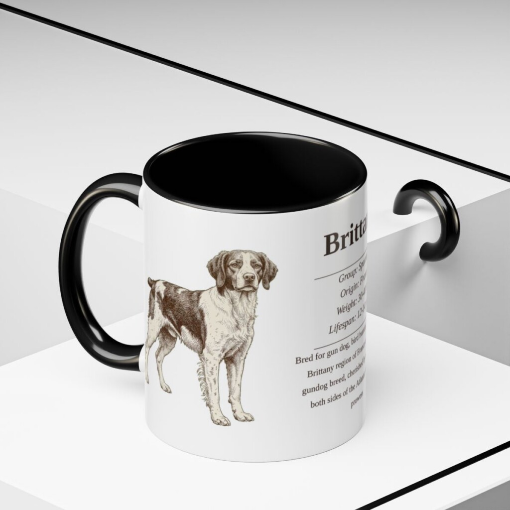 11oz brittany mug, Black