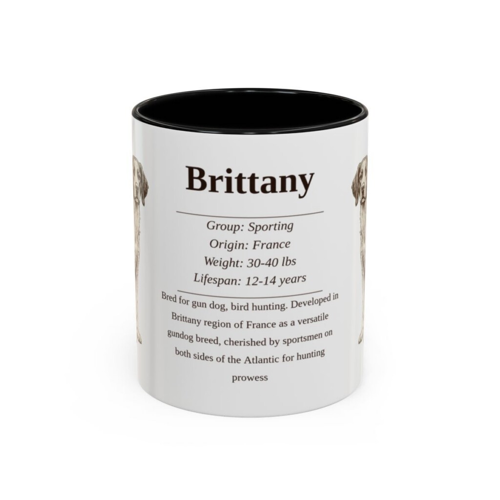 11oz brittany mug, Black