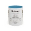 11oz brittany mug, Light Blue