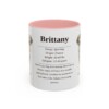 11oz brittany mug, Pink