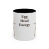 11oz Funny Bull Terrier Mug, Black, front view