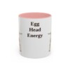 11oz Funny Bull Terrier Mug, Pink, front view