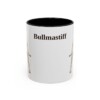 11oz Bullmastiff Mug, Black, front view