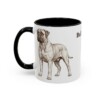 11oz Bullmastiff Mug, Black, left side view