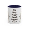 11oz-bullmastiff-mug-humor-navy-1 11oz Funny Bullmastiff Mug, Navy, front view