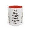 11oz-bullmastiff-mug-humor-red-1 11oz Funny Bullmastiff Mug, Red, front view