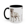 11oz Bullmastiff Mug, Black, left side view
