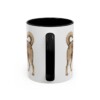 11oz-canaan-dog-mug-black-back 11oz Canaan Dog Mug, Black, back view