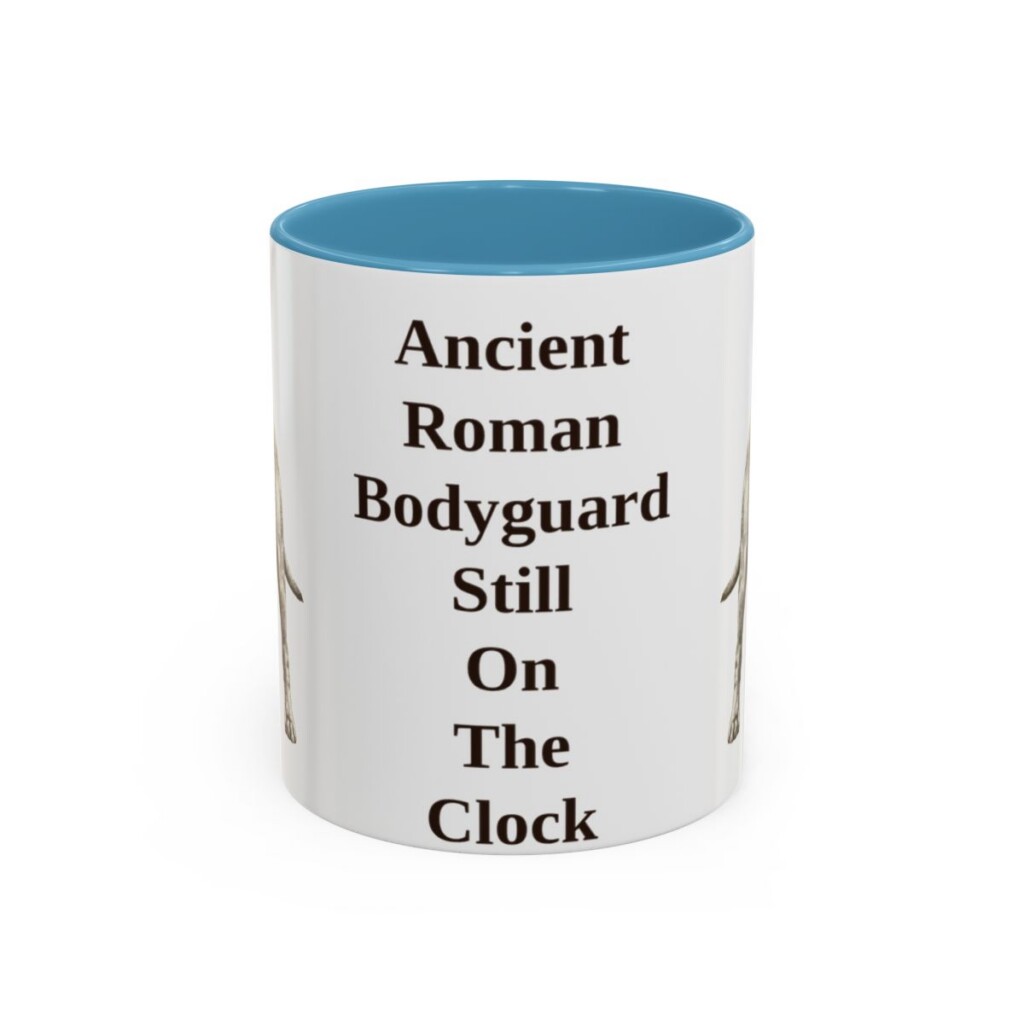 11oz-cane-corso-mug-humor-light-blue 11oz Funny Cane Corso Mug, Light Blue, front view