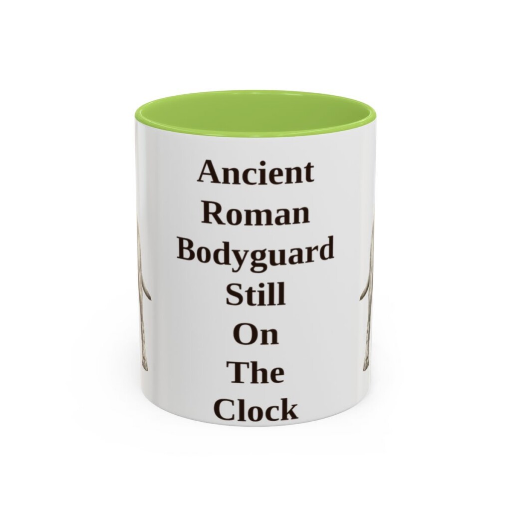 11oz-cane-corso-mug-humor-light-green 11oz Funny Cane Corso Mug, Light Green, front view