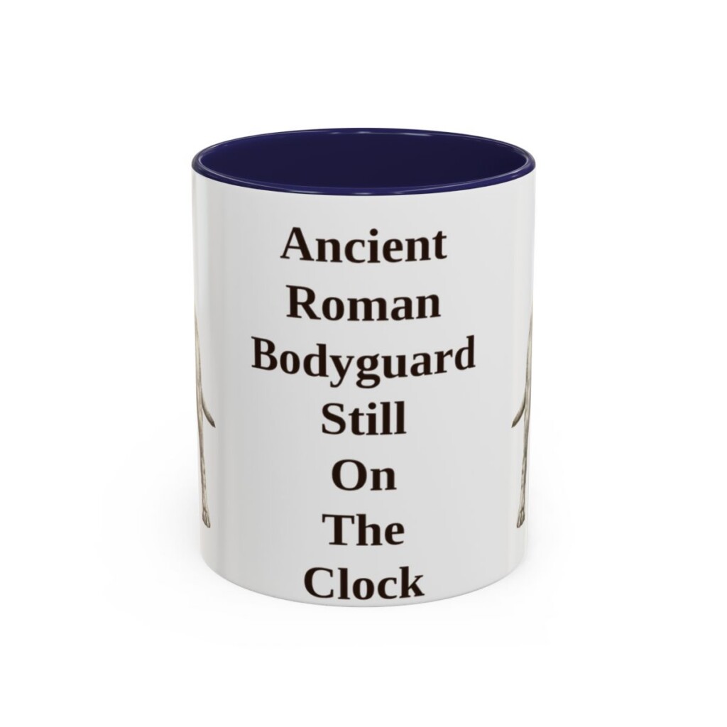 11oz-cane-corso-mug-humor-navy 11oz Funny Cane Corso Mug, Navy, front view