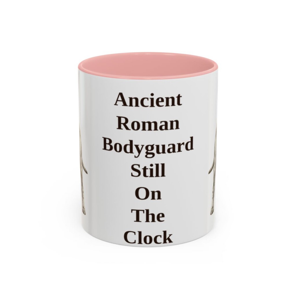 11oz-cane-corso-mug-humor-pink 11oz Funny Cane Corso Mug, Pink, front view