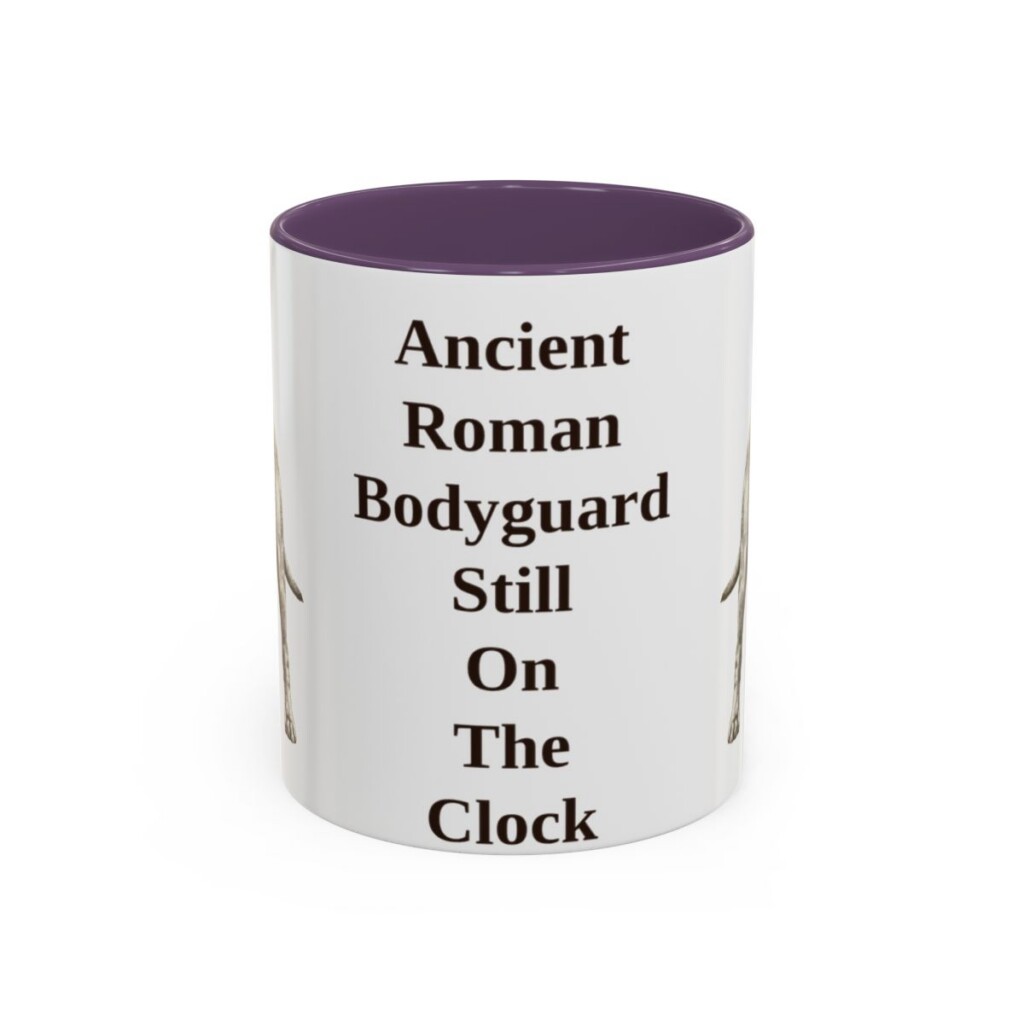 11oz-cane-corso-mug-humor-purple 11oz Funny Cane Corso Mug, Purple, front view