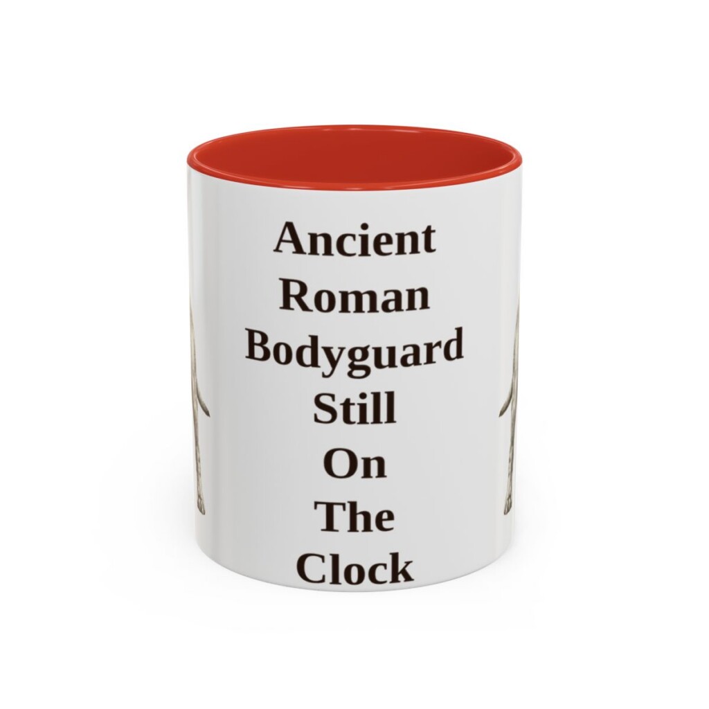 11oz-cane-corso-mug-humor-red 11oz Funny Cane Corso Mug, Red, front view
