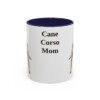11oz Cane Corso Dog Mom Mug, Navy, front view