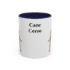 11oz Cane Corso Mug, Navy, front view