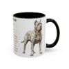 11oz cane corso mug, Black