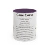11oz cane corso mug, Purple