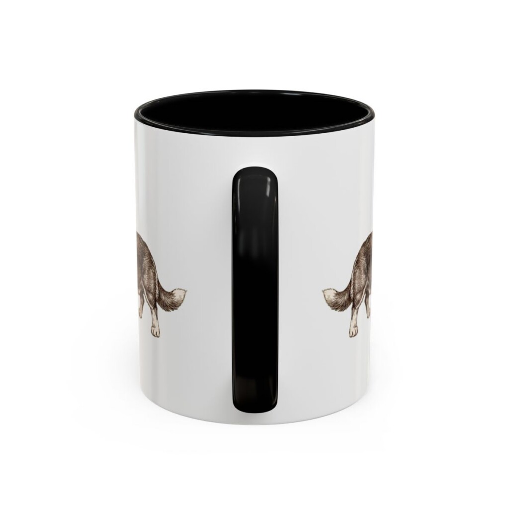 11oz-cardigan-welsh-corgi-mug-black-back 11oz Cardigan Welsh Corgi Mug, Black, back view