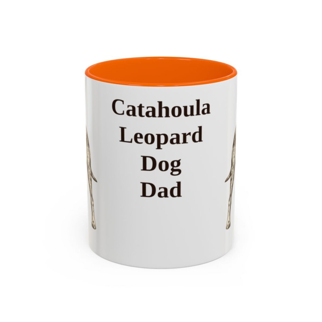 11oz-catahoula-leopard-dog-mug-dad-orange-1 11oz catahoula leopard dog mug, Orange