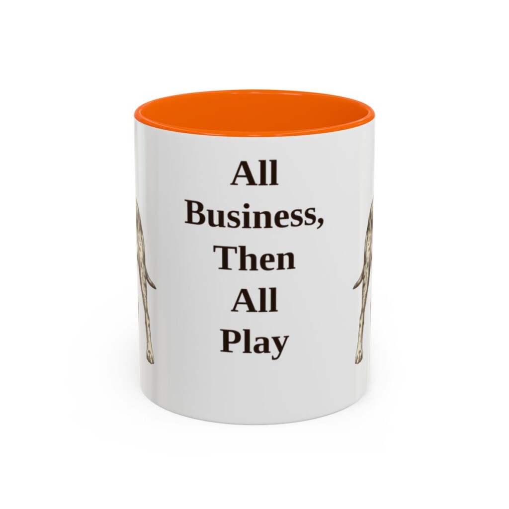 11oz-catahoula-leopard-dog-mug-humor-orange-1 11oz catahoula leopard dog mug, Orange