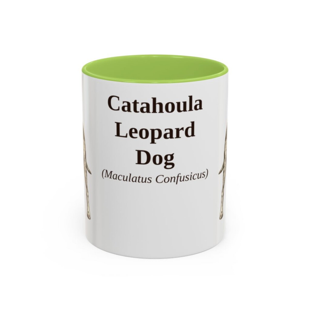 11oz-catahoula-leopard-dog-mug-latin-light-green-1 11oz catahoula leopard dog mug, Light Green