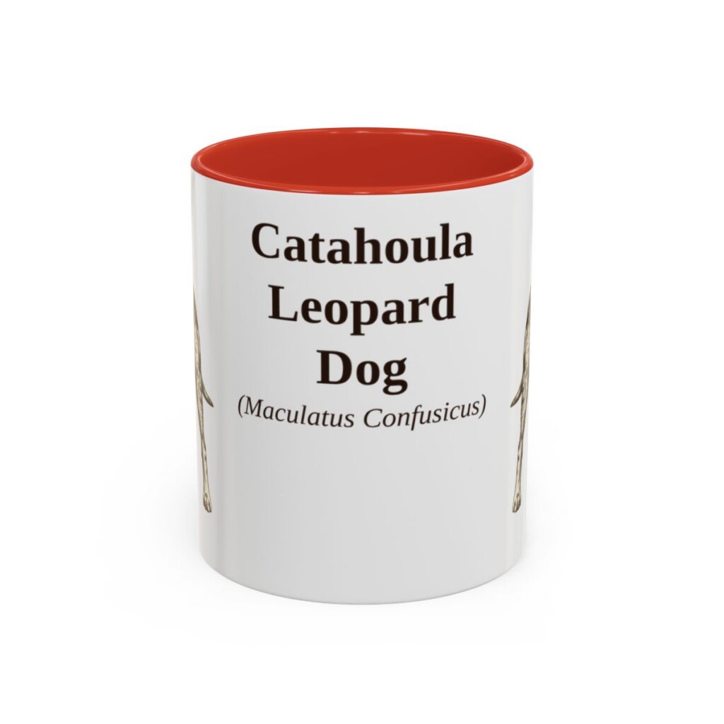 11oz-catahoula-leopard-dog-mug-latin-red-1 11oz catahoula leopard dog mug, Red