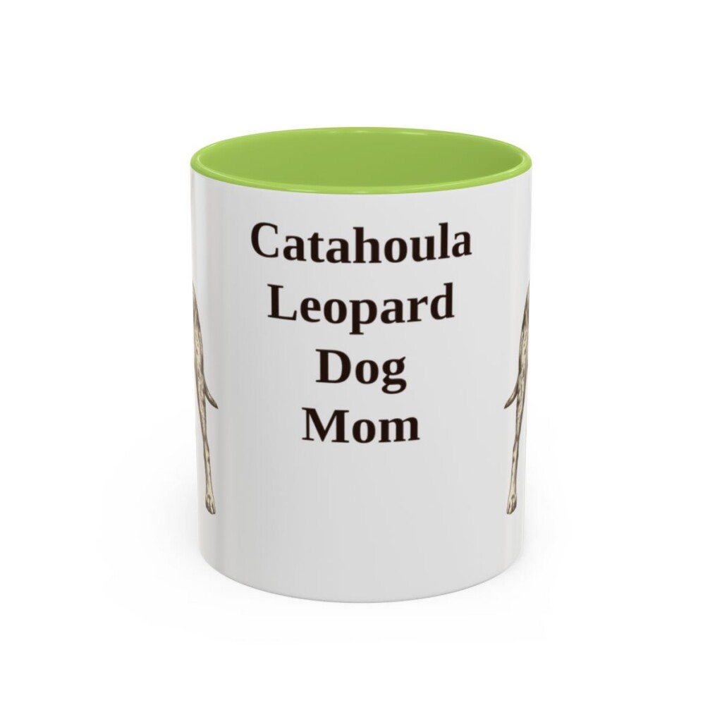 11oz-catahoula-leopard-dog-mug-mom-light-green-1 11oz catahoula leopard dog mug, Light Green