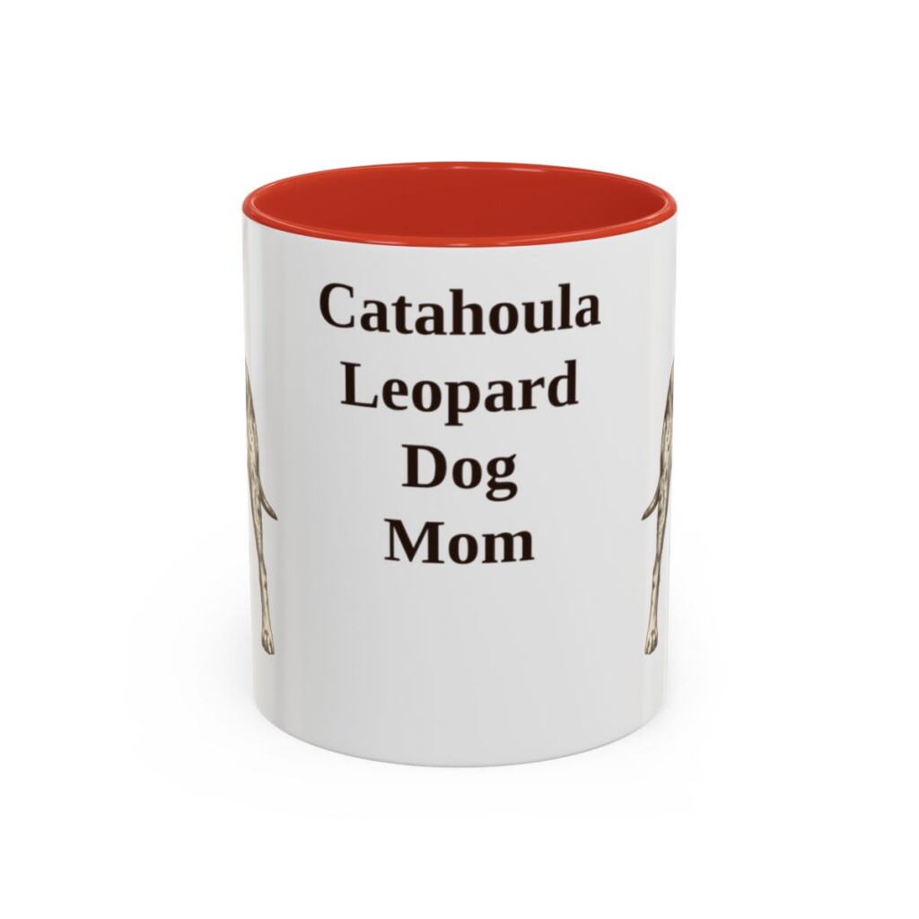 11oz-catahoula-leopard-dog-mug-mom-red-1 11oz catahoula leopard dog mug, Red