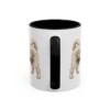 11oz Cavachon Mug, Black, back view