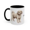 11oz Cavachon Mug, Black, left side view