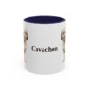 11oz Cavachon Mug, Navy, front view