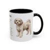 11oz Cavachon Mug, Black, right side view