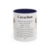 11oz Cavachon Mug, Navy, front view